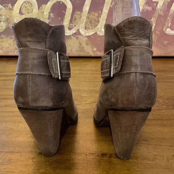 Carlos by Carlos Santana Gray Western Booty Womens Size 10