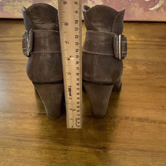 Carlos by Carlos Santana Gray Western Booty Womens Size 10