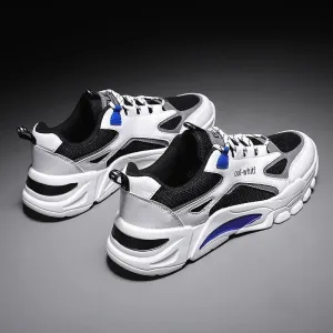 Casual Shoes Sneakers Lightweight for Men Breathable Male Footwear Lace Up Walking Shoe Sport