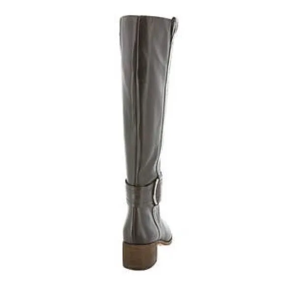CC Corso Como Liesbeth Leather Stovepipe Boots