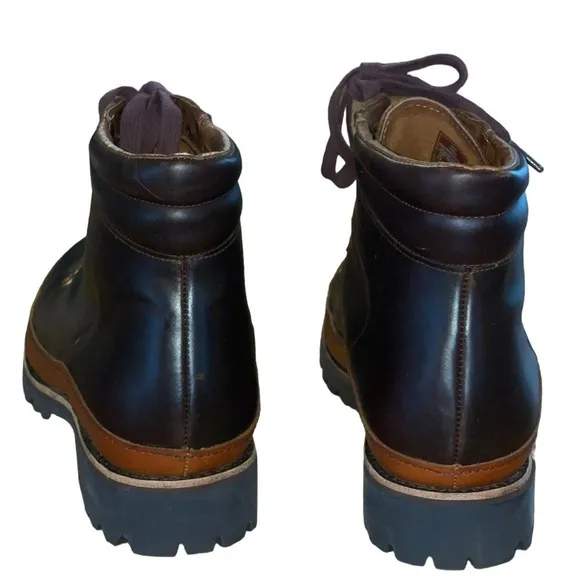 Chaco Fields Women's Waterproof Leather Ankle Boots Dark Brown Sz 9.5 GUC