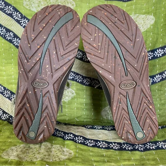 Chaco Ivy Brown/ Gray Barbary Ankle Leather Boots Size 7.5