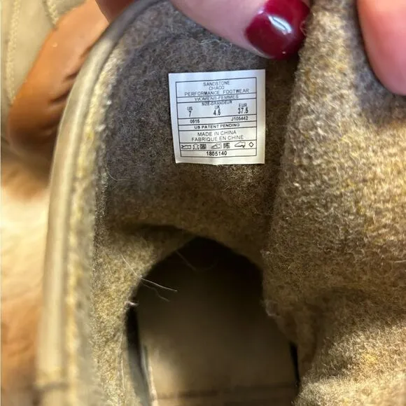 Chaco Sandstone Suede Boots size 7