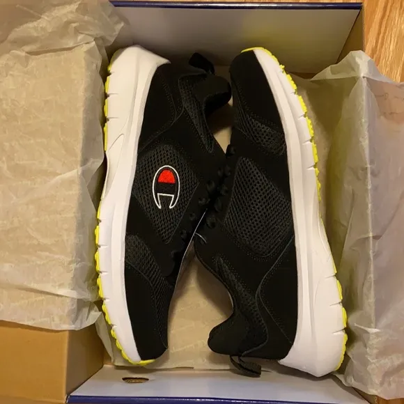 Champion® Vigor Men's Sneakers-Size:10, Black