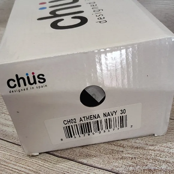 chic Navy Blue Kids Shoes