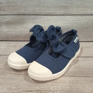 chic Navy Blue Kids Shoes