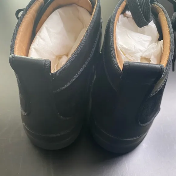 CHRISTIAN LOUBOUTIN Spike Suede High Top Sneaker