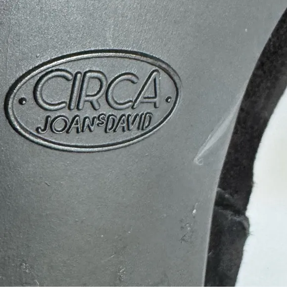 Circa Joan &amp; David CJ Entertain Gray Suede Buckle Detail Boots Size. Size 9.5