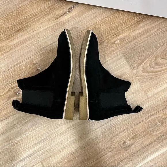 CIVIL REGIME Men’s Black Suede Boots Size 7