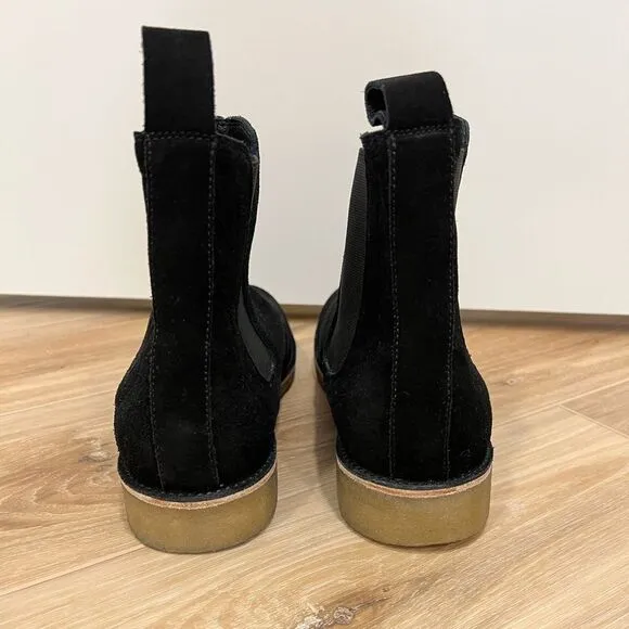 CIVIL REGIME Men’s Black Suede Boots Size 7