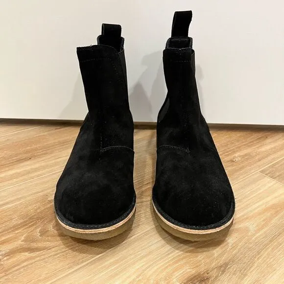 CIVIL REGIME Men’s Black Suede Boots Size 7