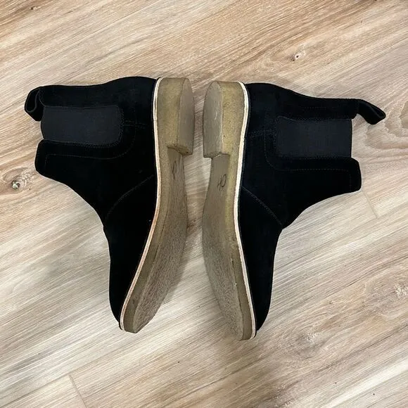 CIVIL REGIME Men’s Black Suede Boots Size 7