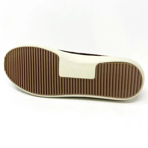 Clae Rialto Umber Waxed Suede Mens Premium Shoes Sneakers