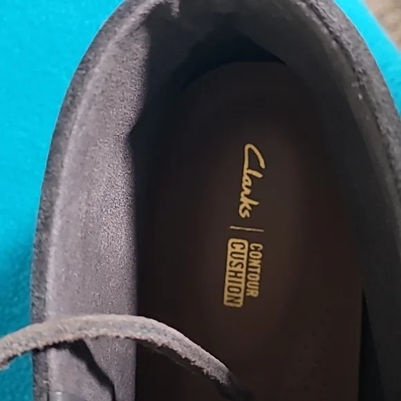 Clark's ClarkHill Mid Dark Grey Suede Boots