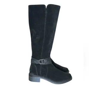 Clarks May Shine Black Knee High Boots Women’s Size 8 M