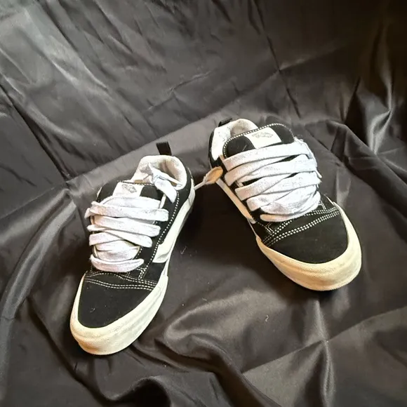 Classic Black and White Skate Shoes