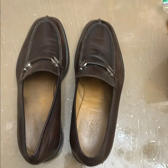Classic Brown Leather Men's Loafers