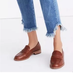 Classic Brown Loafers for Women