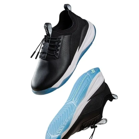 CLOVE Black Night Shift Sneaker Blue Bottom  NWOB Woman’s 6