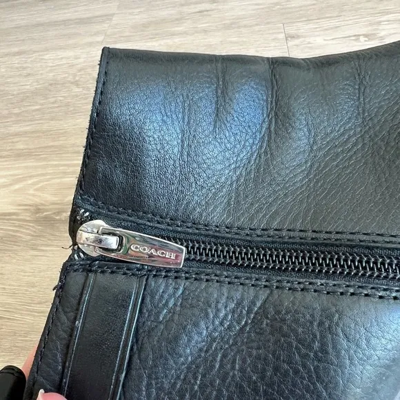 Coach Black Leather Boots