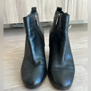 Coach Black Leather Boots