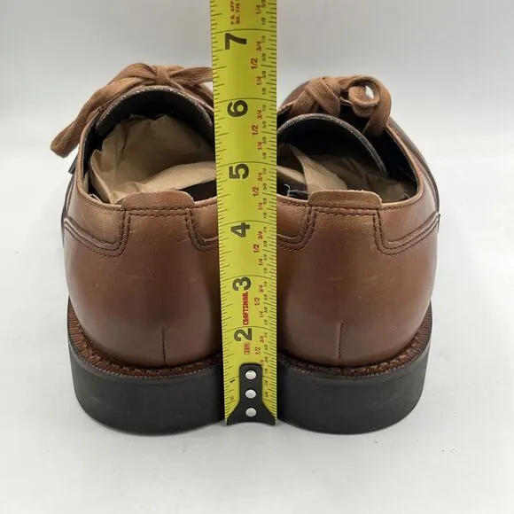 Coach Bleecker Wingtip brogue Derby Shoes Men’s 12D Brown Leather Lace-Up G1550