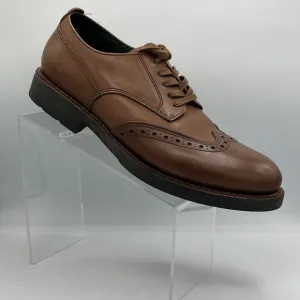 Coach Bleecker Wingtip brogue Derby Shoes Men’s 12D Brown Leather Lace-Up G1550
