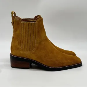 Coach Bowery Suede Chelsea Ankle Boots. Size 7