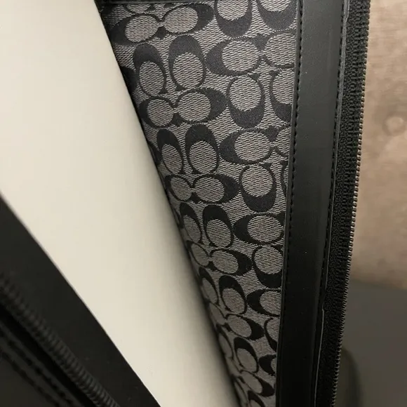 COACH Farrah Leather Boot Black Size 7.5
