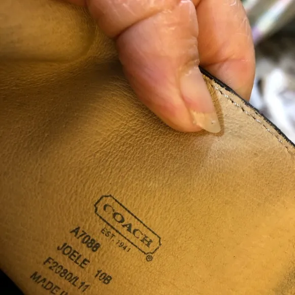 Coach knee high boots size 10