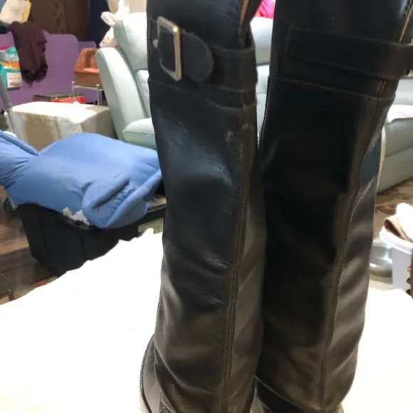 Coach knee high boots size 10