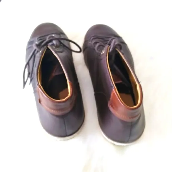 Coach Men Leather Brown shoes Size 8.5