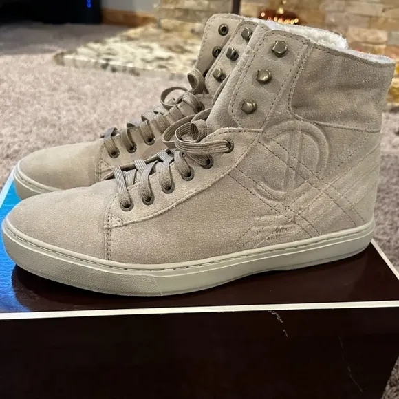 Coach Sand Suede Sneakers