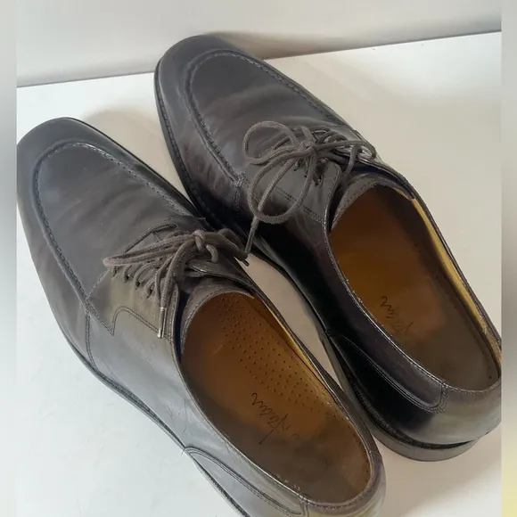 Cole Haan 11.5 Brown Derby Classic Dress Shoes Full Grain Leather Business