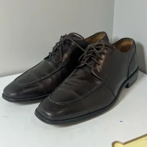 Cole Haan 11.5 Brown Derby Classic Dress Shoes Full Grain Leather Business
