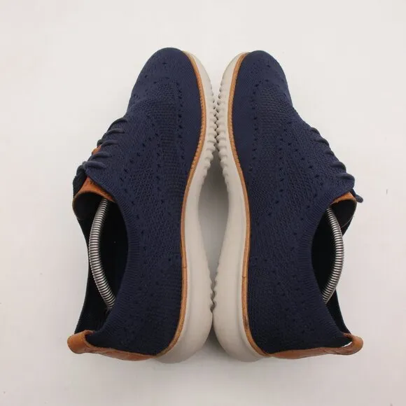 Cole Haan 2 Zerogrand Stitchlite Lace Up  Men's Size 11 Blue Casual Shoes C27569