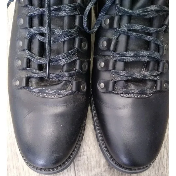 Cole Haan Boots Men's 11.5M Zerogrand Waterproof Hiker Ankle Black Comfort Elite