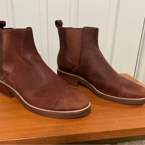 Cole Haan Brown Leather Waterproof Chelsea Boots 9