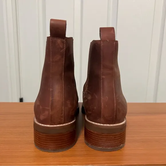 Cole Haan Brown Leather Waterproof Chelsea Boots 9
