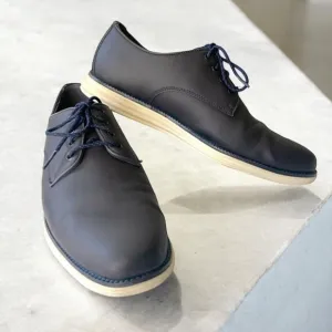 Cole Haan C22766 Mens Blue Grand OS Plain Toe Oxford Casual Shoes