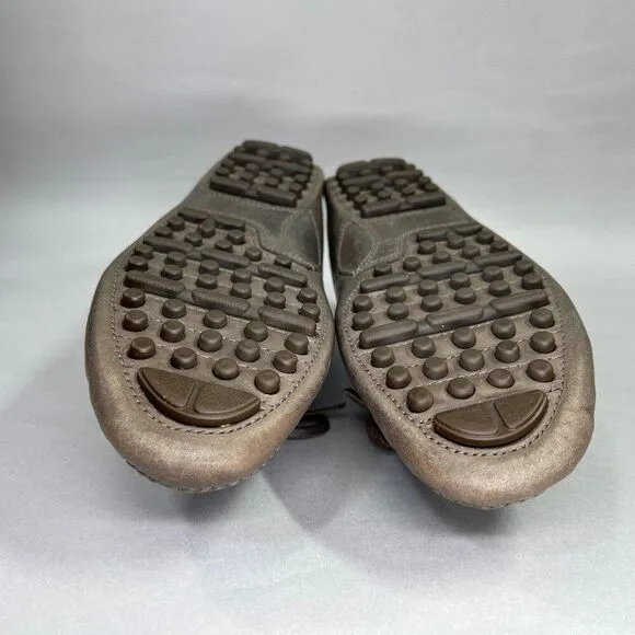 Cole Haan Driving Loafers Men's Size 10 Light Brown Leather Slip On Shoes