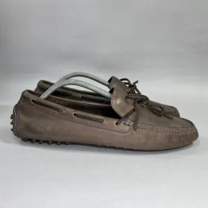 Cole Haan Driving Loafers Men's Size 10 Light Brown Leather Slip On Shoes