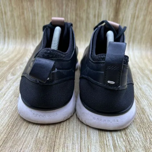 Cole‎ Haan Grand Motion Knit Men's Size 9.5 M Shoes Casual Black White Mesh