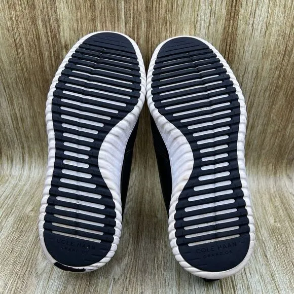 Cole‎ Haan Grand Motion Knit Men's Size 9.5 M Shoes Casual Black White Mesh