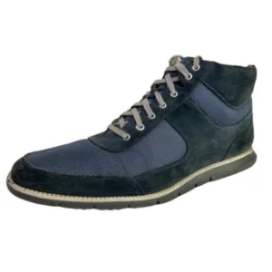 Cole Haan Grand OS Suede Canvas High Top Sneakers
