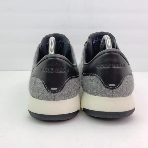 Cole Haan GrandPro Mens Size 10 Gray Black Wool Faribault Woolen Mills Shoes