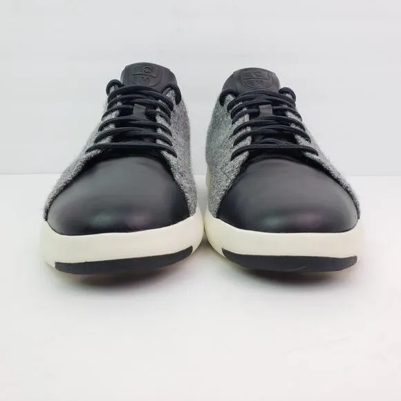 Cole Haan GrandPro Mens Size 10 Gray Black Wool Faribault Woolen Mills Shoes
