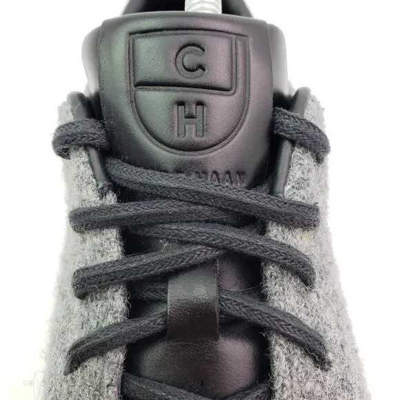 Cole Haan GrandPro Mens Size 10 Gray Black Wool Faribault Woolen Mills Shoes