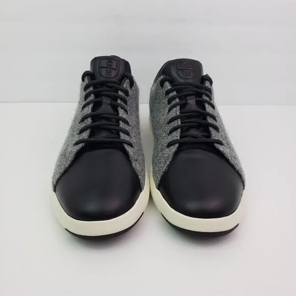 Cole Haan GrandPro Mens Size 10 Gray Black Wool Faribault Woolen Mills Shoes