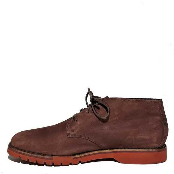 Cole Haan Gran.OS Suede Plum Chukka Sz 10.5